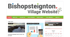 Desktop Screenshot of bishopsteignton.org.uk